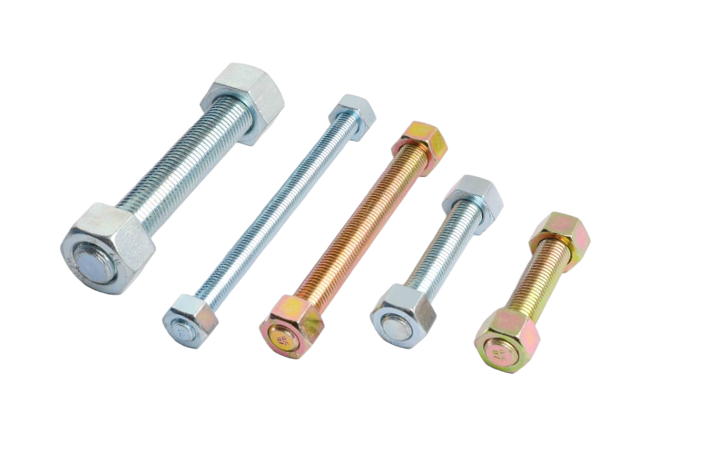 镀锌螺纹杆配螺母